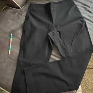 🇫🇷 Lior Paris Black Lize Pull On Straight Leg Pants - Stretch - Women’s 12